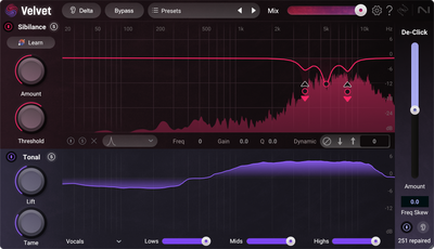 “It replaced three plugins on my vocal bus - I love it!ˮ: Meet Velvet, iZotope’s new smart vocal smoothing tool