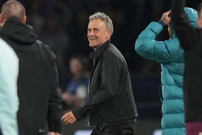 Luis Enrique laughs off 'farmers league' jibe after PSG topple more English opposition