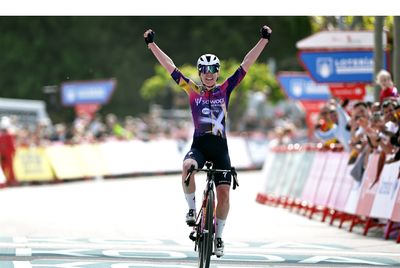 'This was not the plan' - Anna van der Breggen escapes to comeback victory on stage four of La Vuelta Femenina