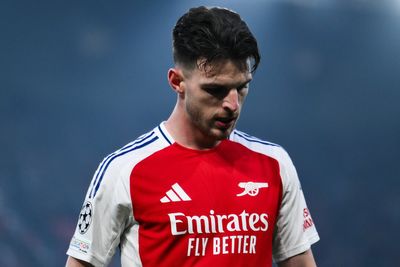 Declan Rice makes defiant new Arsenal trophy vow after Champions League exit