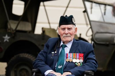 Veteran who lied about age to join up tells of ‘relief’ at learning war was over