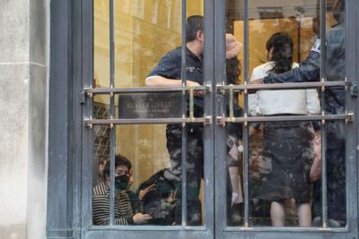 NYPD riot police arrest over 70 Pro-Palestine protesters occupying Columbia library