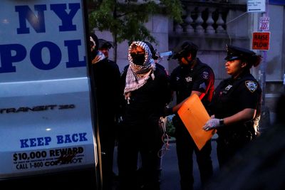 Pro-Palestinian protesters arrested at US’s Columbia University