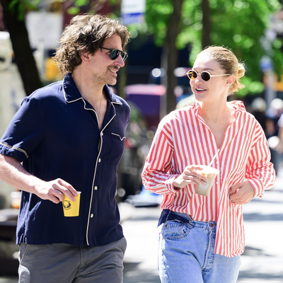 Gigi Hadid Taps Gen Z's Favorite DIY Denim Trend for a Coffee Date With Bradley Cooper