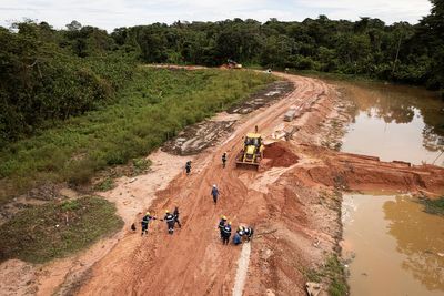 The construction of a road in Brazil draws criticism before first-ever climate talks in the Amazon