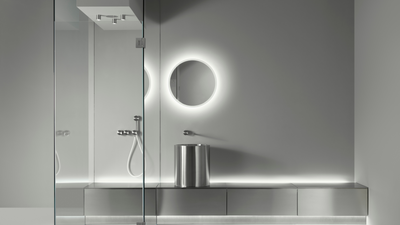 I'm Convinced This 'Invisible' Toilet Is the Future of Bathroom Design — It's Ultra Modern and Totally Hidden When Not in Use