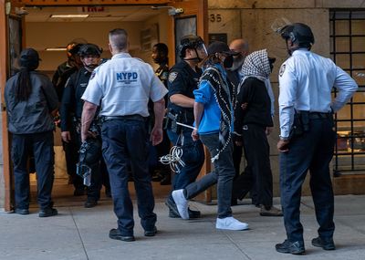 Pro-Palestinian Protesters Occupy Columbia University Library, Prompting NYPD Sweep