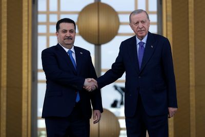 Iraq's prime minister visits Turkey as neighbors work to strengthen cooperation