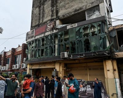 ‘There will be war’: fear and defiance across border after Indian airstrikes in Pakistan