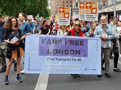 All aboard! Campaigners demand free travel for Londoners to 'open up the city' to all residents