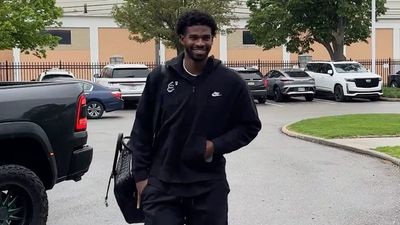 Shedeur Sanders Was All Smiles Arriving at Browns’ Rookie Minicamp
