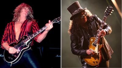 “A little thunder and lightning”: Slash dons a Gibson SG as Guns N’ Roses pay tribute to John Sykes with rampant cover of a Thin Lizzy classic