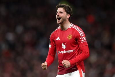 Manchester United 4-1 Athletic Club (7-1 agg): Inspired Mason Mount sparks late barrage to set up all-English final