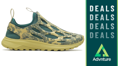 No laces? No problem! Splash around in these water-ready Merrell trail shoes for under $60