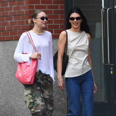 Kendall Jenner and Hailey Bieber Style the Same Summer Shoe Trend in Polar-Opposite Outfits