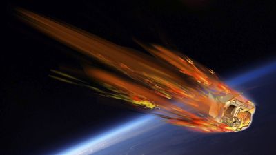What the Soviet Venus Probe's fiery fall to Earth might look like: These past space junk crashes offer clues