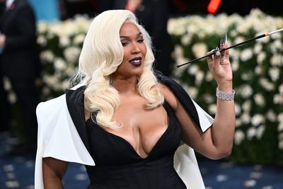 Lizzo releases music video filmed after stunning Met Gala appearance in black and white mermaid gown