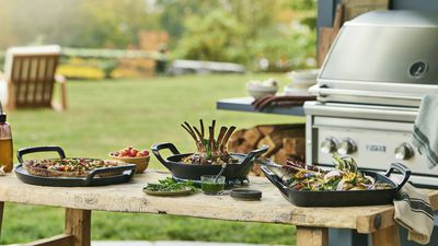 Le Creuset dropped a new outdoor collection, and it's ideal for grilling season