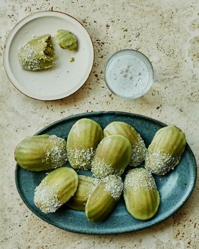 Helen Goh’s recipe for matcha madeleines
