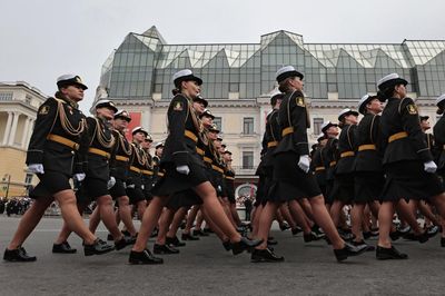China and Russia pledge to deepen ties as they criticise US on Victory Day