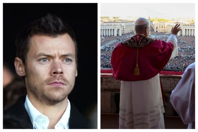 Harry Styles leaves fans stunned as he's spotted at Pope’s first address at the Vatican