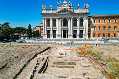 Archaeologists accidentally unearth hidden ‘papal palace’ under Rome