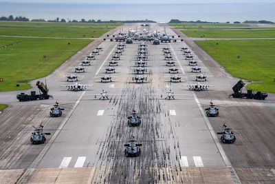 US Air Force and Navy ‘elephant walk’ in Japan could be ‘largest seen’