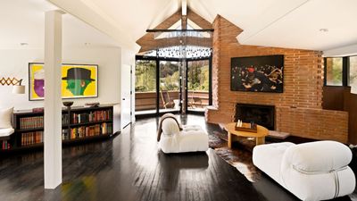 Diane Keaton's former Lloyd Wright-designed home is a mid-century modern treasure trove – it's listed for $12.8 million