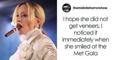People Are “Stressed” After Spotting Madonna Lost One Of Her Famous Face Features At The Met Gala
