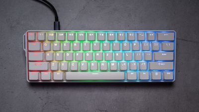 This fun-sized Bluetooth mechanical keyboard lives up to its name