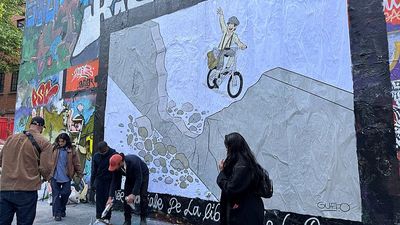 When art meets activism: A powerful collage for press freedom in Paris