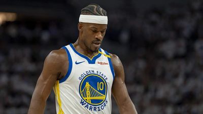 Warriors Star Jimmy Butler Admits Fall From Rockets Series Is Still Bothering Him