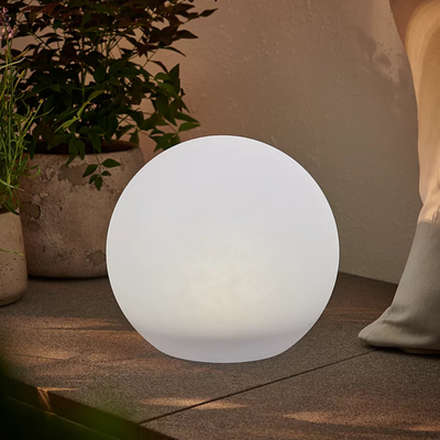 Habitat's solar ball light nails this year’s breakout outdoor lighting trend - this is how to style it at home