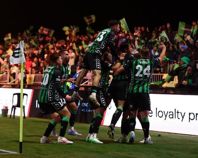 Noah Botić treble helps Western United overcome Adelaide in elimination final