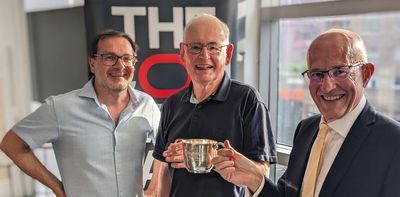 The 2024 Sir Paul Curran award for academic journalism goes to Paul Whiteley