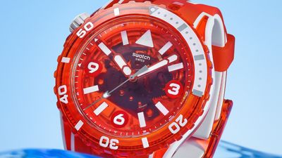 The maker of the Moonswatch is back with a jellyfish-inspired dive watch