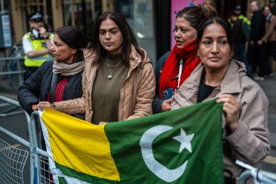 Who are the armed groups India accuses Pakistan of backing?
