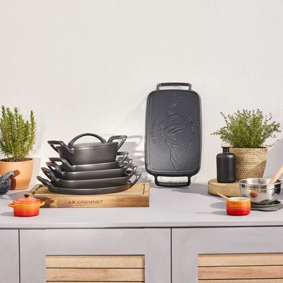 Le Creuset just added some seriously clever BBQ cookware to its cast iron range – I'm already eyeing up the pizza pan