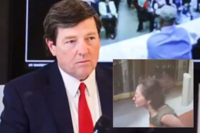 Woman Spat on Ex-Trump Nominee During Live TV Interview: 'You Are a Disgusting Man'