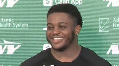 Jets First-Rounder Had Funny Reaction to Seeing His Lucrative Rookie Contract