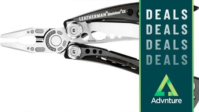 The "perfect EDC" Leatherman Skeletool can be clipped right onto your climbing harness, and it's under $90 right now on Amazon