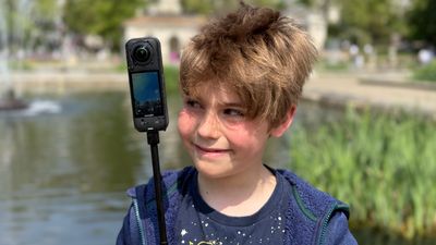 I gave my 9-year-old a top-of-the-range 360 camera –and he went fishing with it