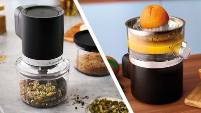 KitchenAid's new juicer and food chopper will eliminate the tangle of cords in your cupboards