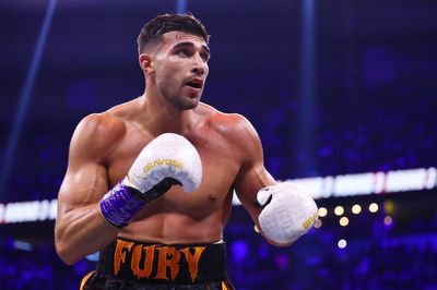Tommy Fury vows to knock 'scared' Jake Paul 'spark out' after scrappy comeback win