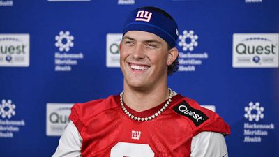 Giants' Jaxson Dart Opened His Minicamp Presser With Incredibly Classy Move
