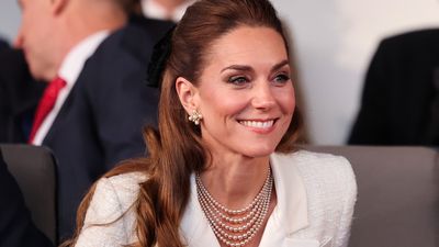 Lace, boucle and a statement bow - Kate Middleton's ethereal outfit repeat has us ready to wear summer whites