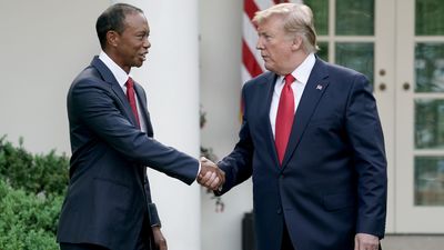 Tiger Woods Spotted Making Surprise Visit To The White House
