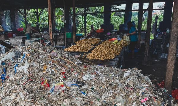 Toxic tofu? How plastic waste from the west fuels food factories in Indonesia