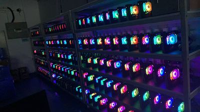 Chinese PC vendor shows rare picture of dozens of AMD Ryzen AI Max+ 395 mini workstations undergoing final aging tests and yes they've all got RGB fans spinning