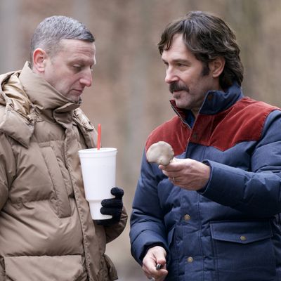 The Only Sane Character in A24's Bromance Movie 'Friendship' Is the Female Lead—and That's By Design